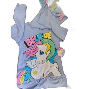My Little Pony "Believe" Hooded Dress Size 6/6X NEW!!!